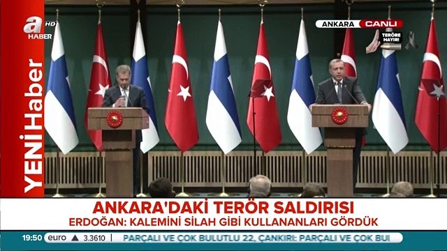 Erdoğan'dan gazeteciye tokat gibi cevap