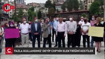 'Fazla kullandınız' deyip CHP'nin elektriğini kestiler