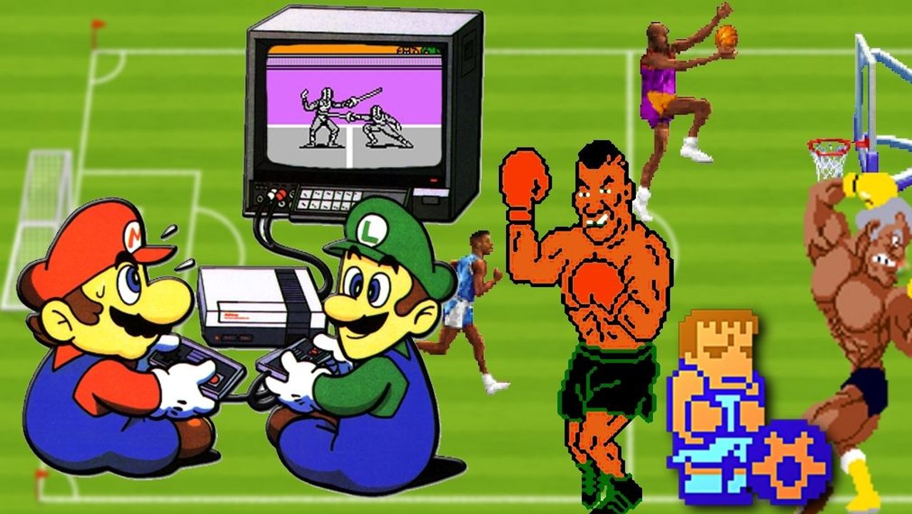 Diese Sportspiele zockte man früher auf der Couch