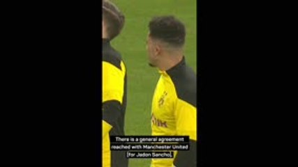 Dortmund CEO confirms Sancho Man United switch