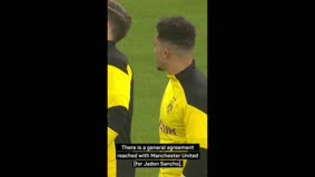 Dortmund CEO confirms Sancho Man United switch