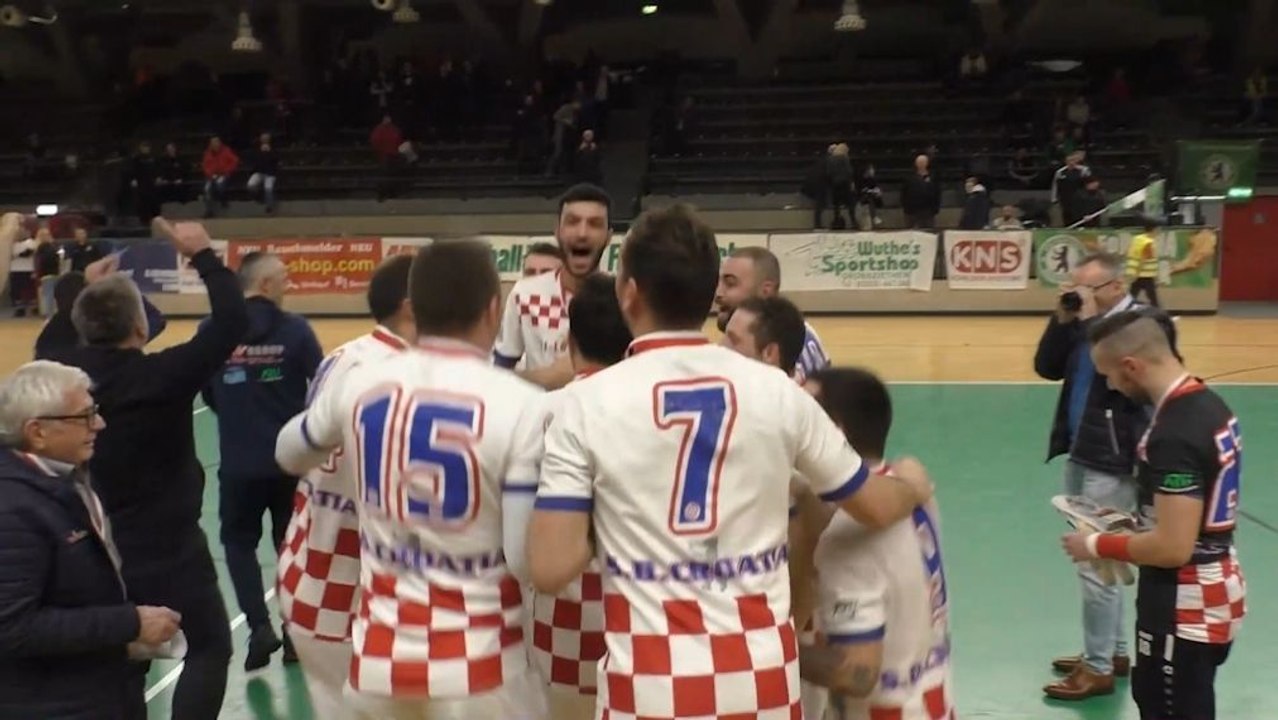 Spiel gedreht: SD Croatia feiert Berliner Hallenmeisterschaft