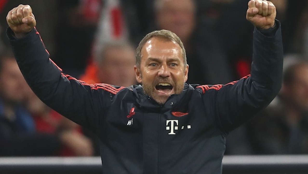 'Ich hab's genossen': Warum Flick mit Bayerns Auftritt zufrieden ist