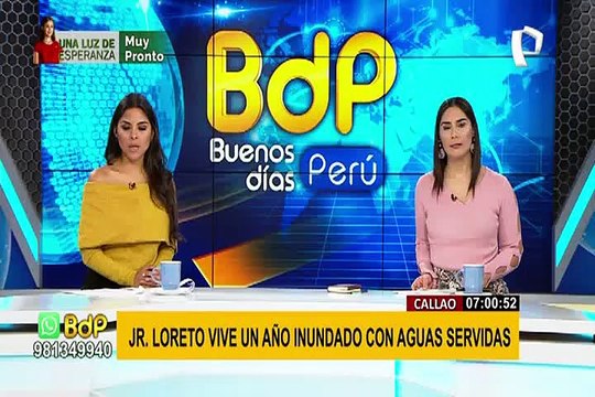 Callao: vecinos de jr. Loreto viven entre aguas servidas desde hace un año