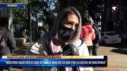 “Nuestro objetivo es que se hable más de lo que fue la gesta de Malvinas”