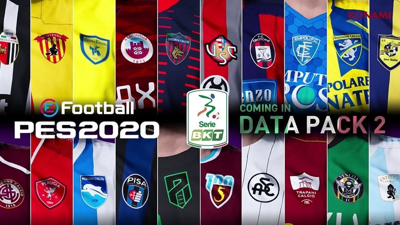 PES 2020: Konami kündigt 2. italienische Liga an