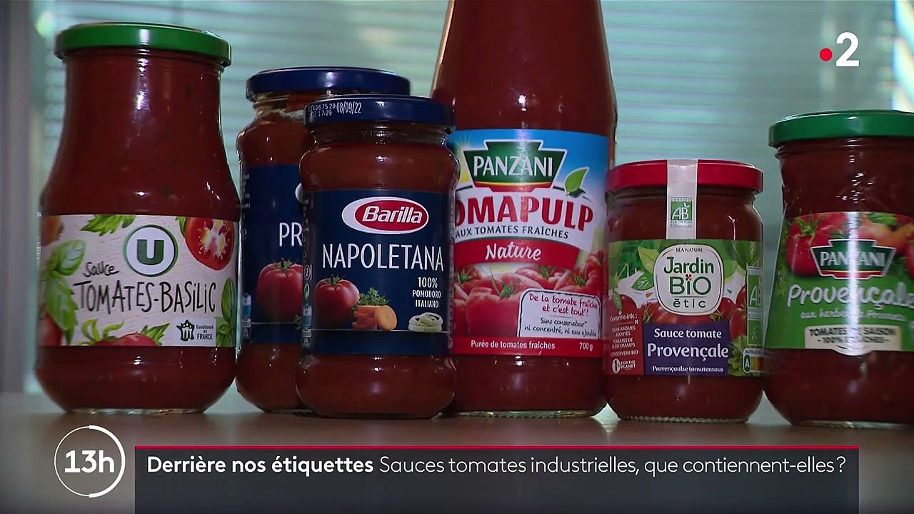 Alimentation : les dessous de la production de sauce tomate industrielle -  Vidéo Dailymotion