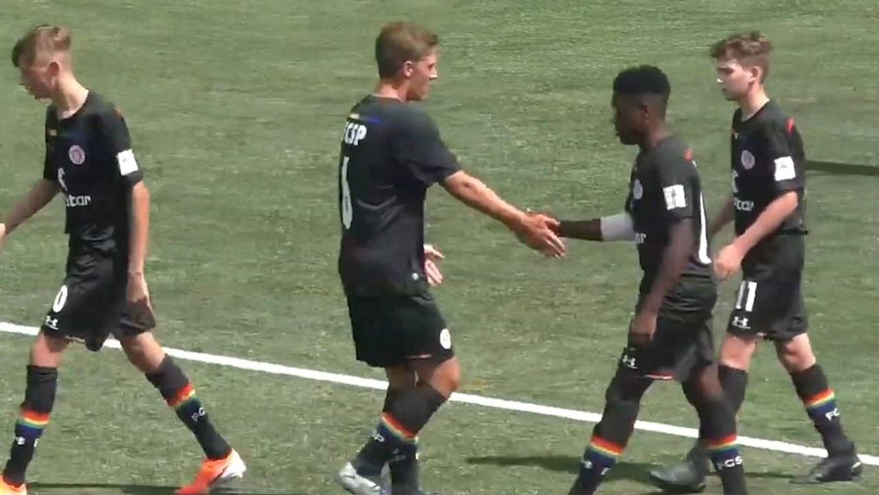 U16-Nachwuchs im Test: Kiezkicker besiegen Hertha-Bubis