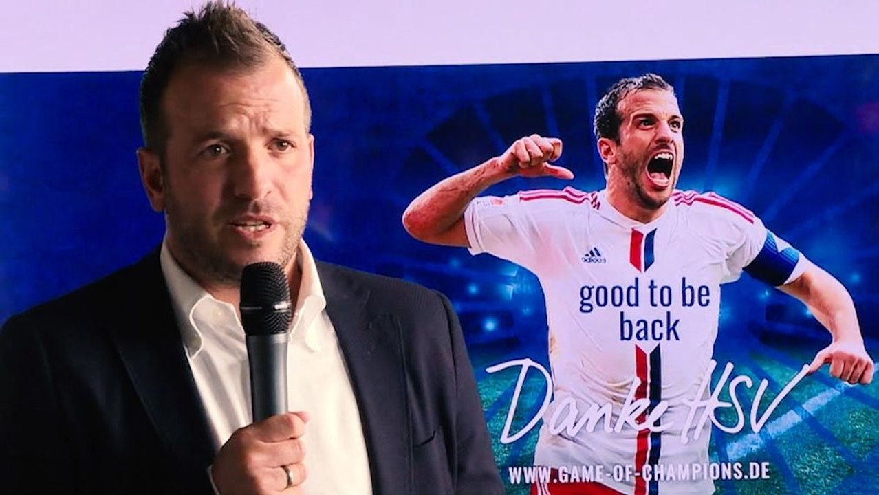 Van der Vaart zurück beim HSV - 'Die Saison war richtig schade'