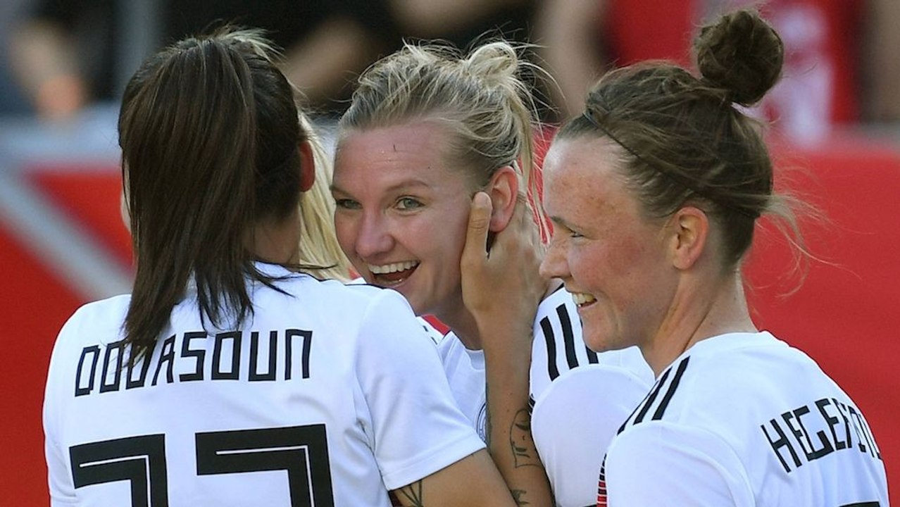 Platz eins fest im Blick: DFB-Frauen wollen dritten WM-Sieg