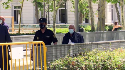 Primeras imágenes de José Luis Moreno en libertad tras dos noches en el calabozo