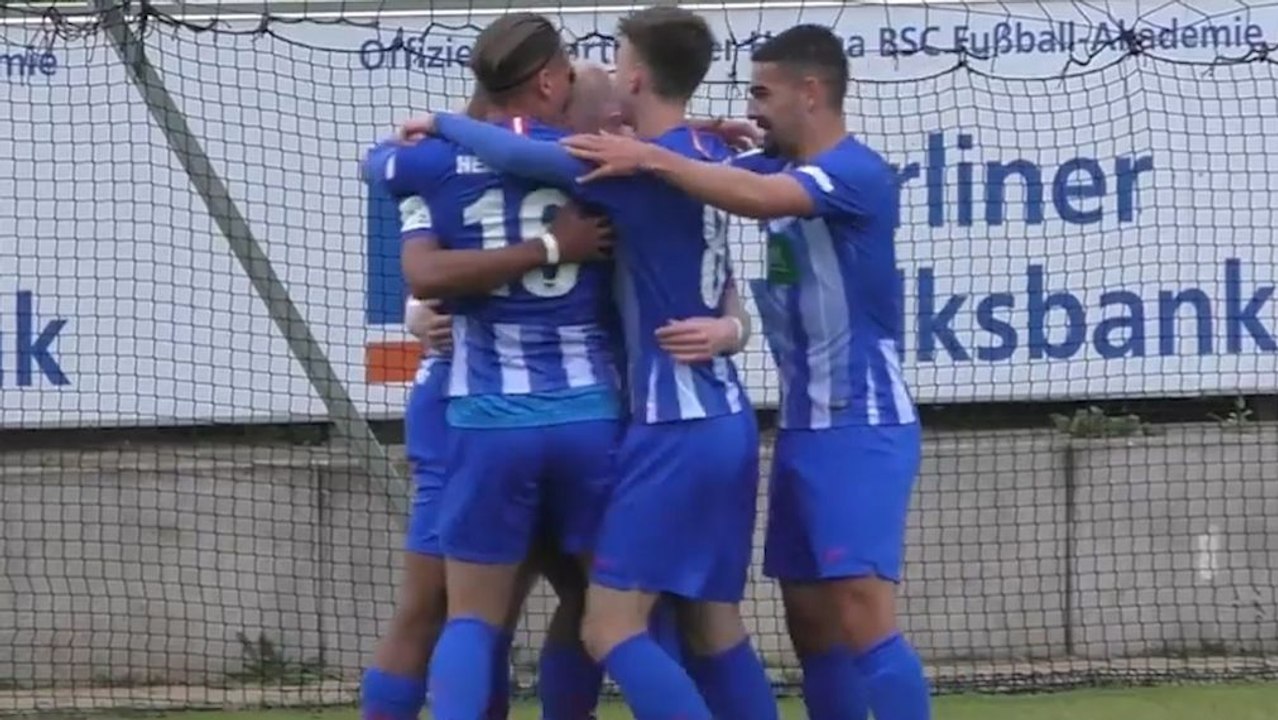 Auch dank Torwart-Patzer: Hertha-U-19 souverän im Finale