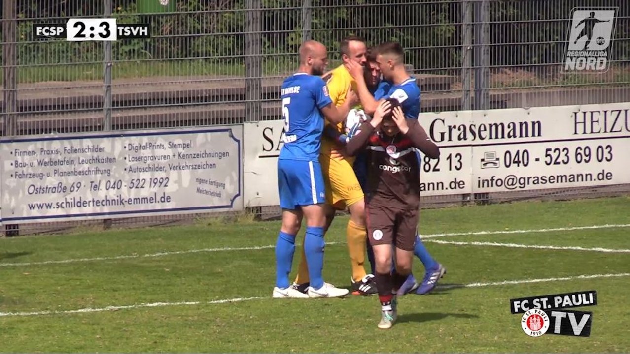 Slapstick-Einlage & Eigentor - St.-Pauli-Reserve unterliegt Havelse