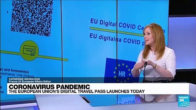 Coronavirus pandemic: European Union's digital travel pass launches today
