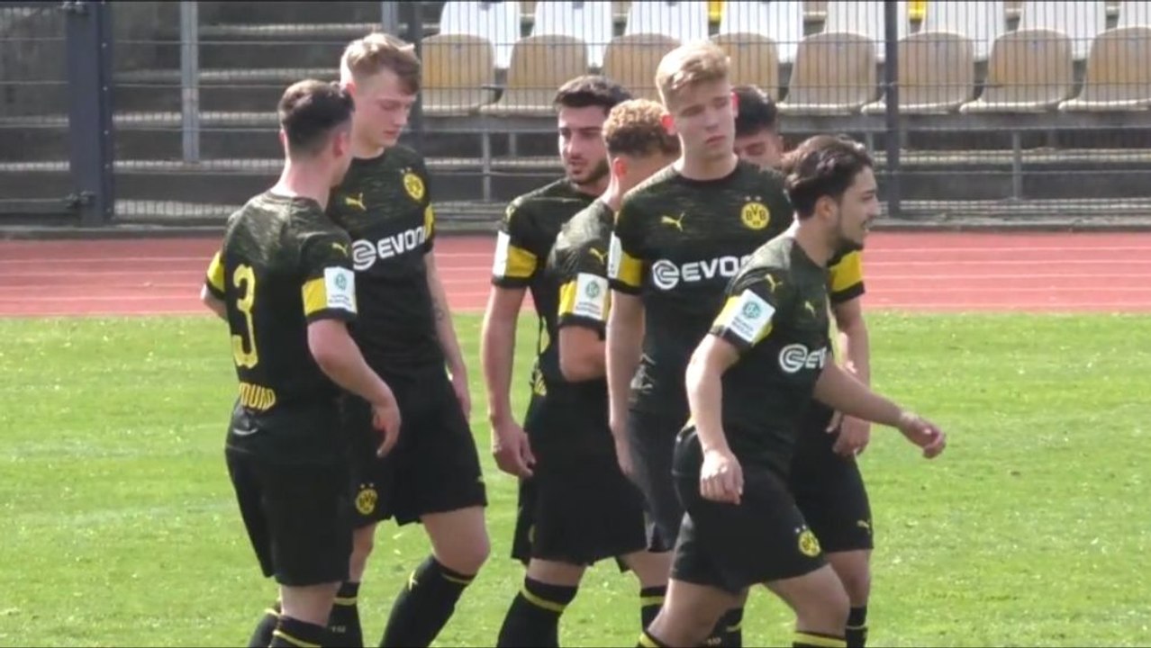 Auf Titelkurs: Dortmunds U 19 schießt sich ins Viertelfinale