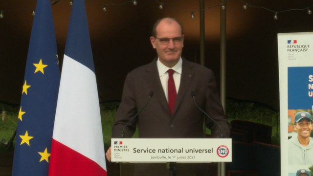 Jean Castex aux jeunes du SNU : « Quand je vous entends, quand je vous regarde, moi, je vous le dis, j'ai confiance »
