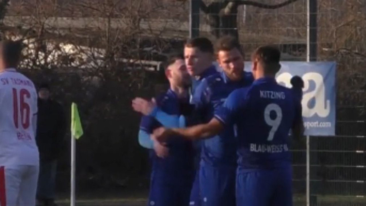 4:1! Blau-Weiß dominiert im Test gegen Tasmania Berlin