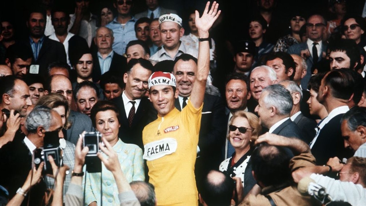 1969: Merckx feiert seinen ersten Tour-Sieg
