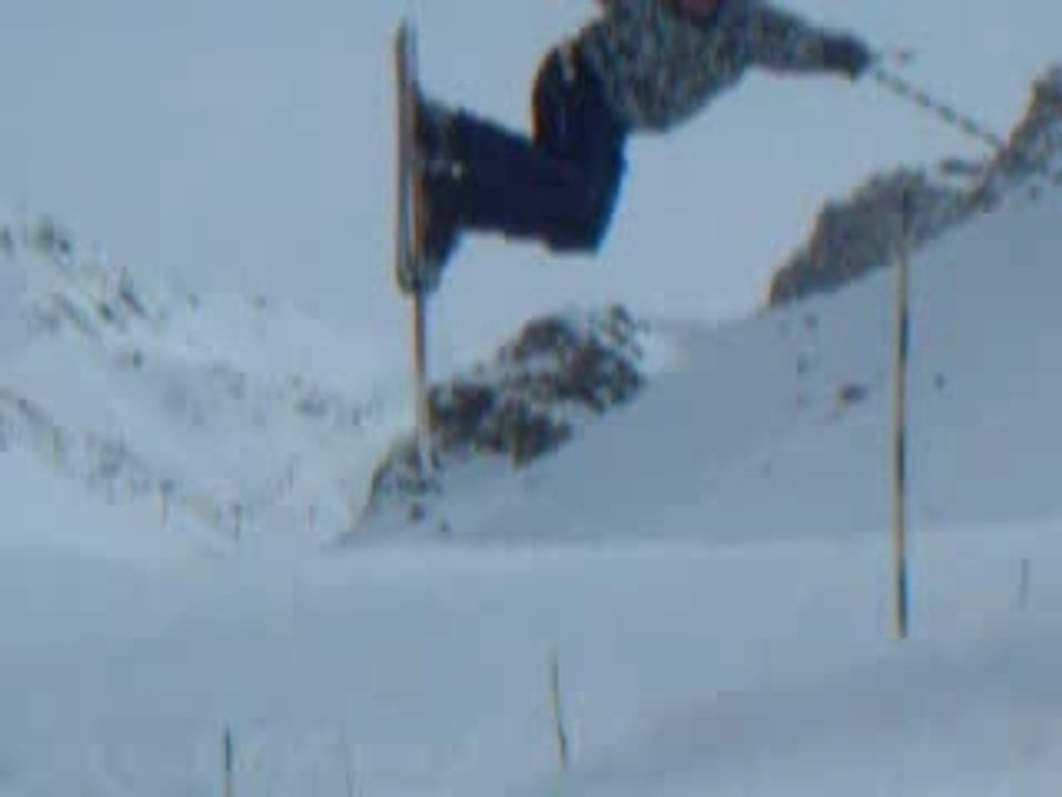 Popo au ski