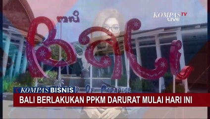 Curi Start, Bali Mulai Jalankan PPKM Darurat Hari Ini 1 Juli 2021