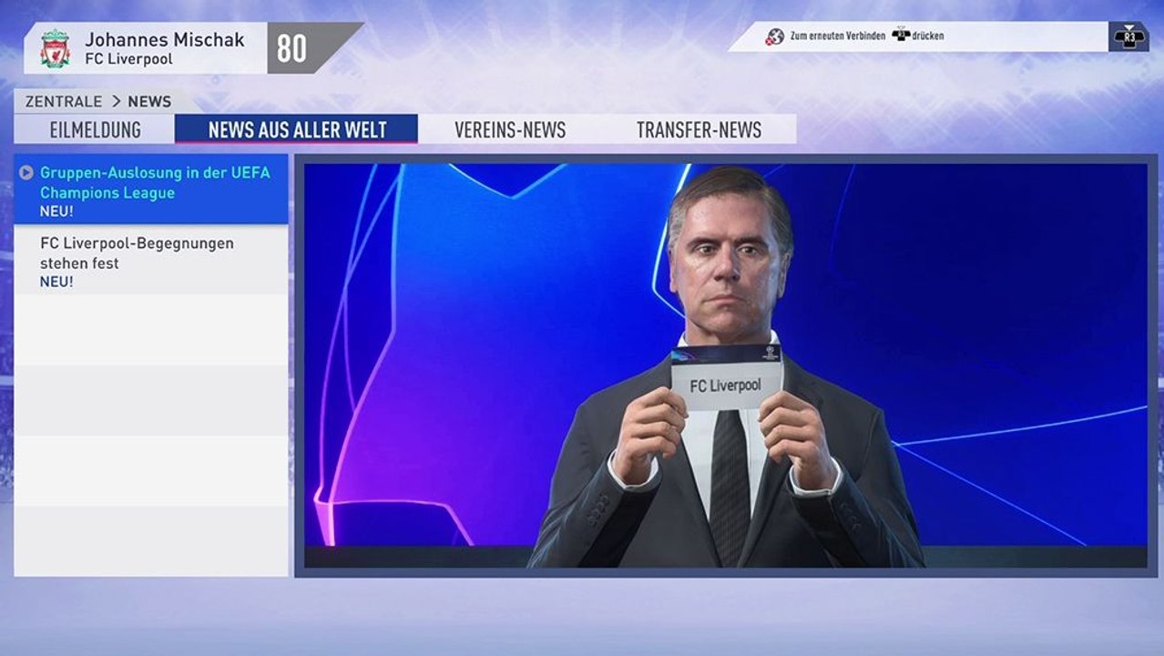 FIFA 19: Ein erster Blick auf den Karrieremodus