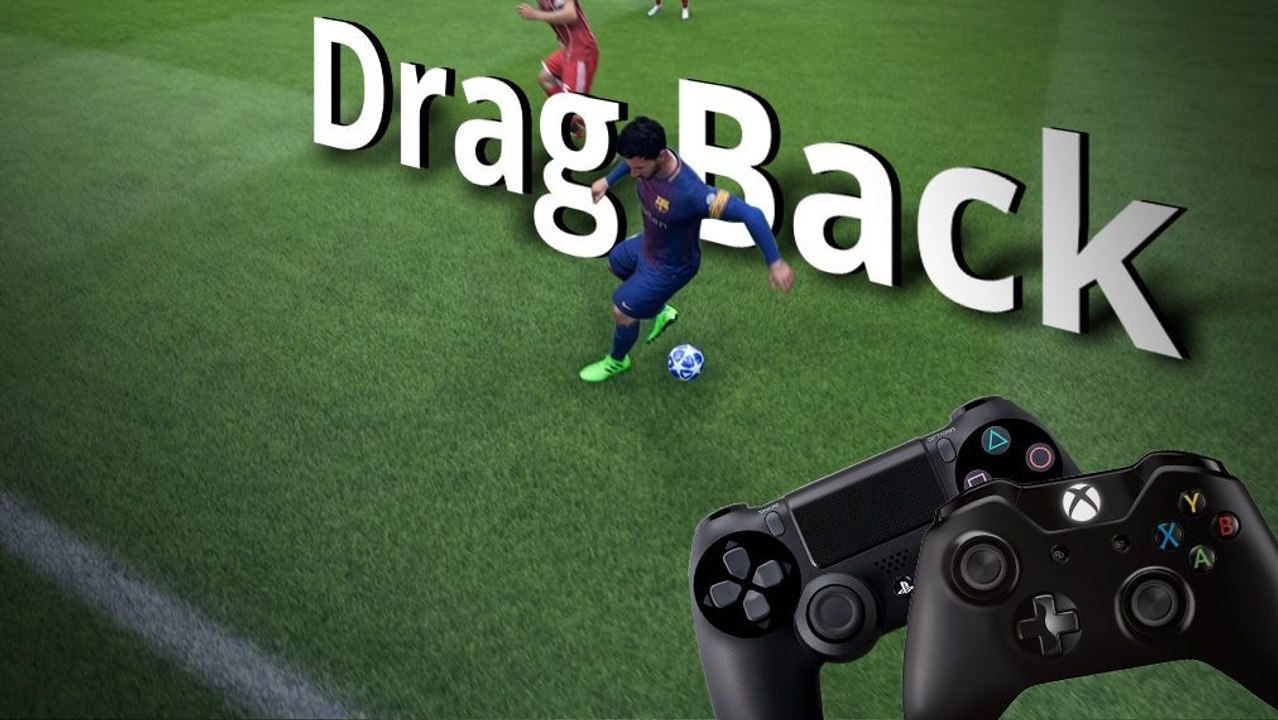 FIFA 19: Per Drag Back den Gegenspieler verladen