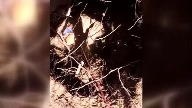 SİVAS - Kuyuya düşen keçiler AFAD ekibince kurtarıldı