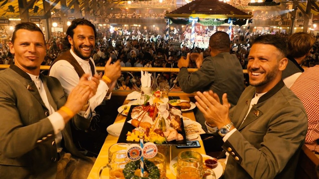 Wiesn-Zeit ist Bayern-Zeit - Demichelis & Co. schwärmen