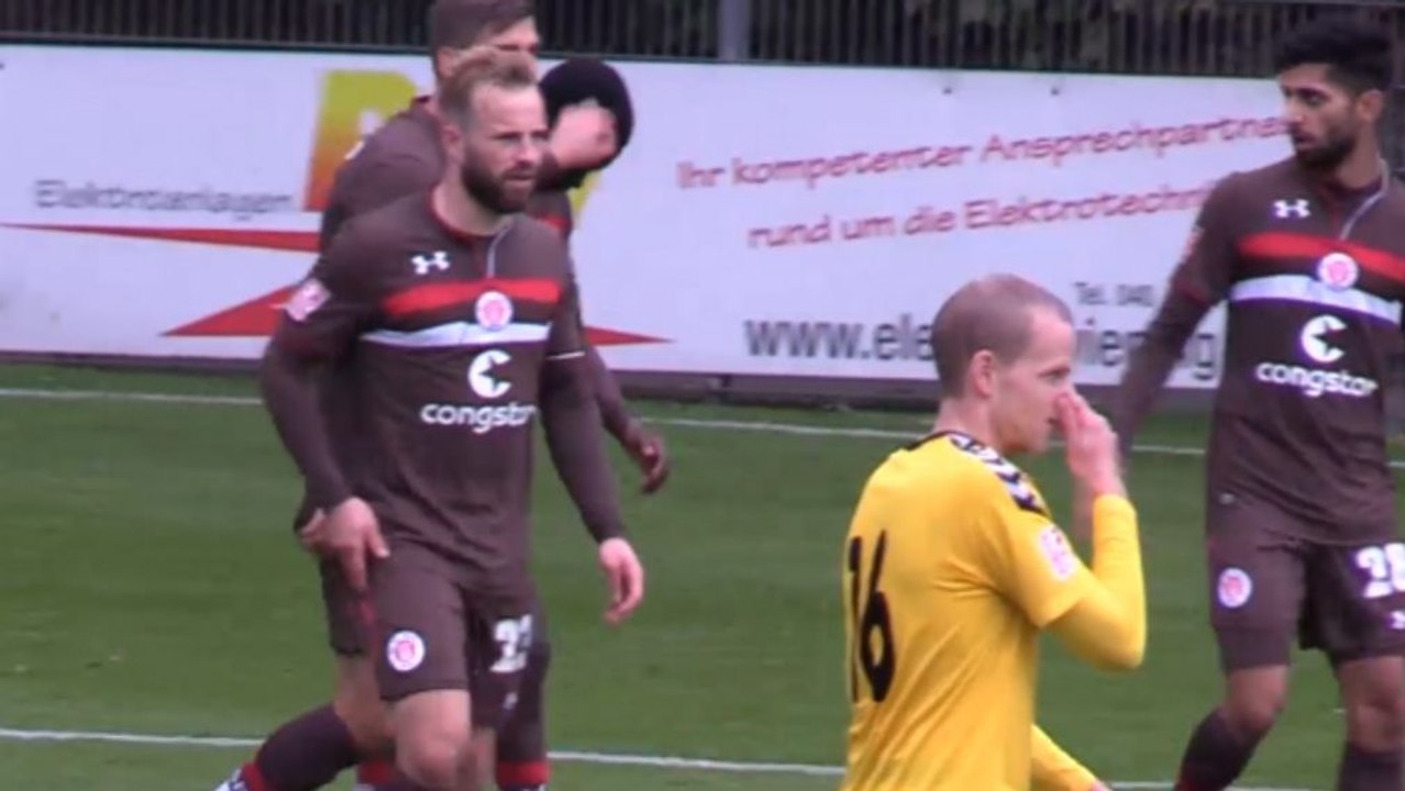 St. Pauli-U 23 feiert Heimsieg: Isailovic sieht Rot