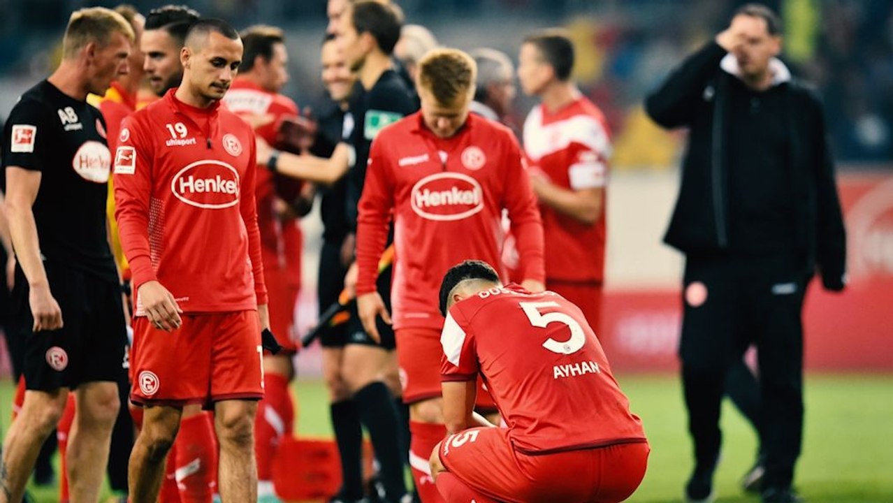 Derby-Niederlage für Düsseldorf - 'War zu erwarten, aber bitter'