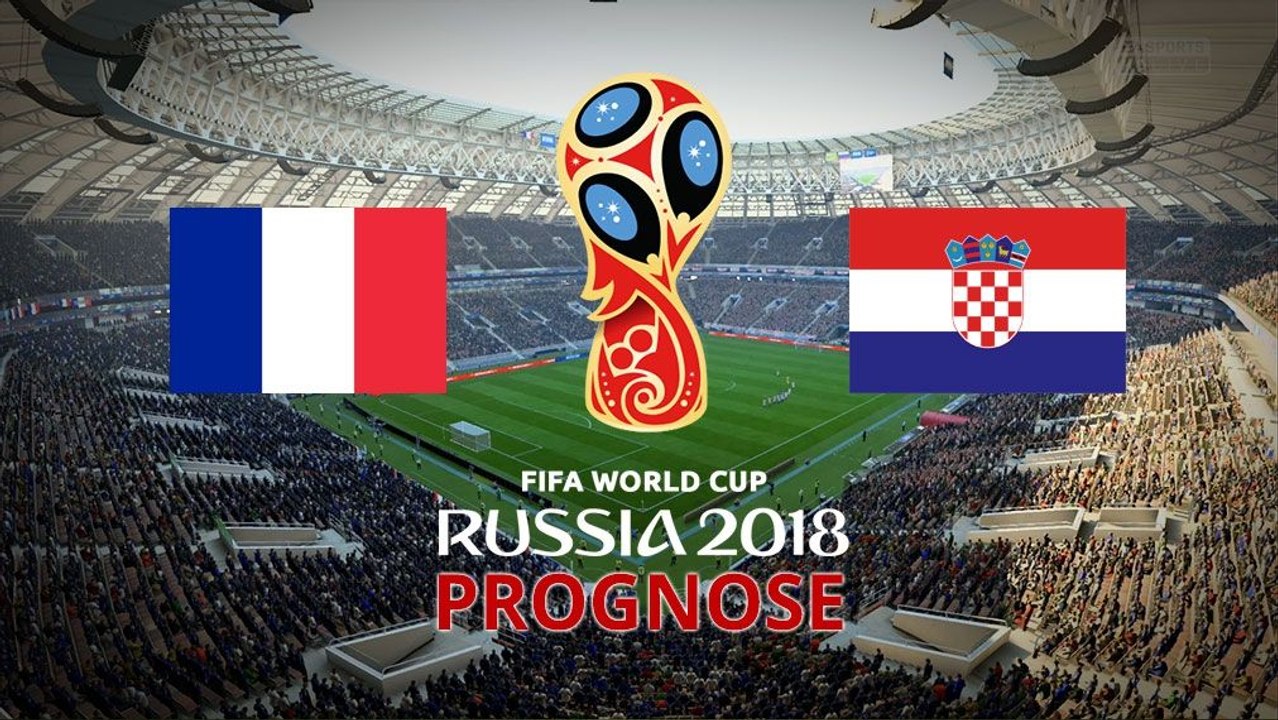 FIFA 18 WM-Prognose: Frankreich vs. Kroatien