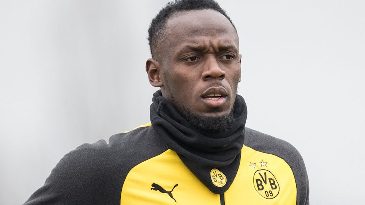 'Höflicher' Usain Bolt beim BVB - Große Worte, große Ziele