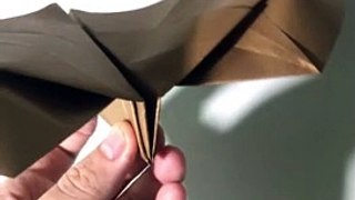 plane origami / plane handmade / plane diy / plane paper demo