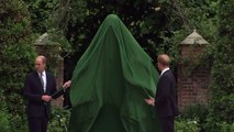 Brouillés, William et Harry se retrouvent pour un hommage à leur mère Lady Diana