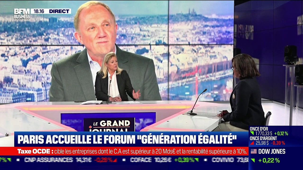 Élisabeth Moreno (Ministre déléguée chargée de l'Égalité entre les femmes et les hommes, et de la Diversité) : Paris accueille le forum "Génération Égalité" - 01/07