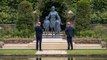 Princes William and Harry reunite at Princess Diana statue unveiling