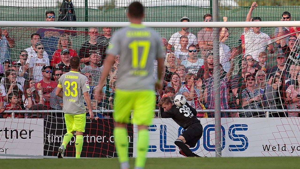 Kurioser Ausgleichstreffer - Steinbach ärgert 1. FC Köln