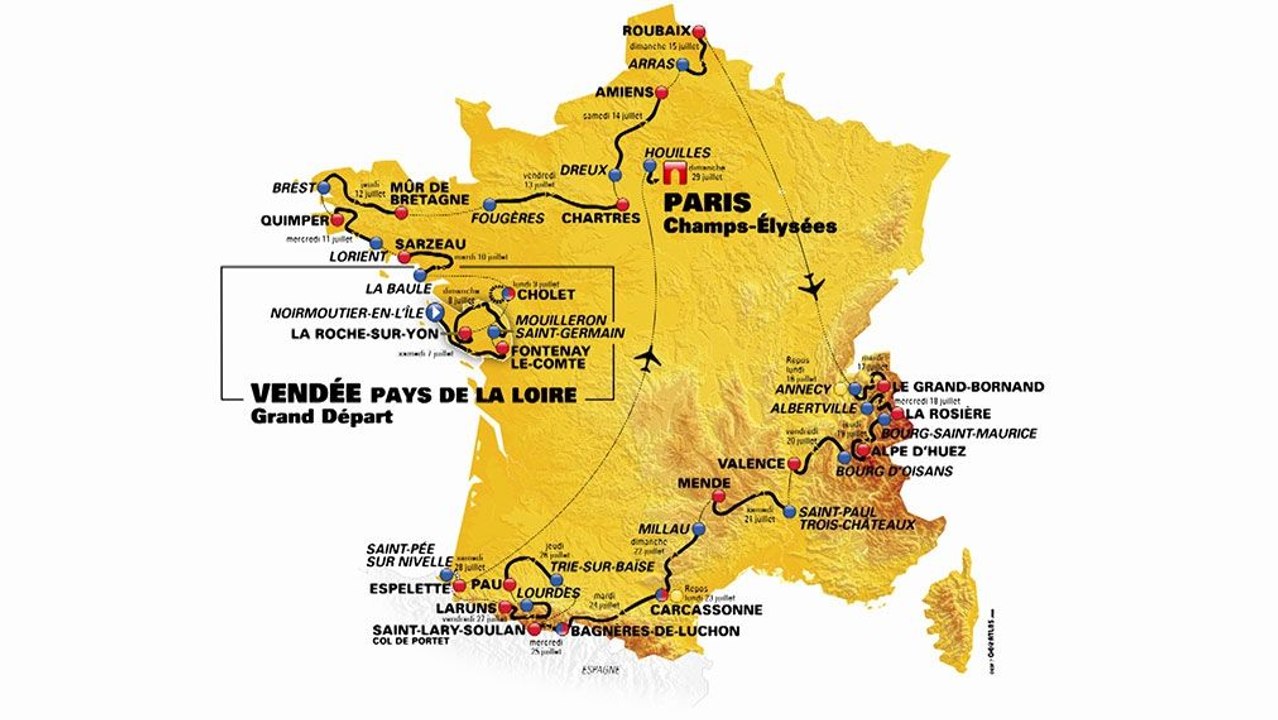 Tour 2018: Die Streckenanimation