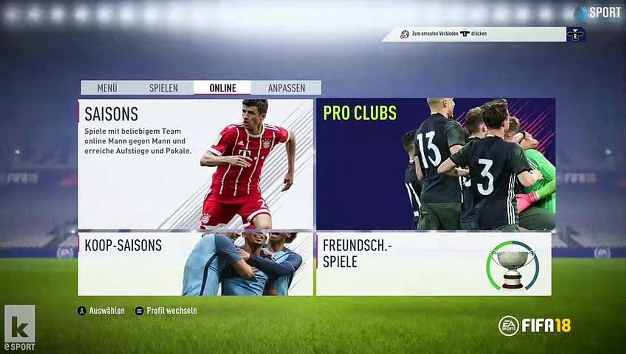 FIFA 18: So könnt Ihr Eure Mucke hören