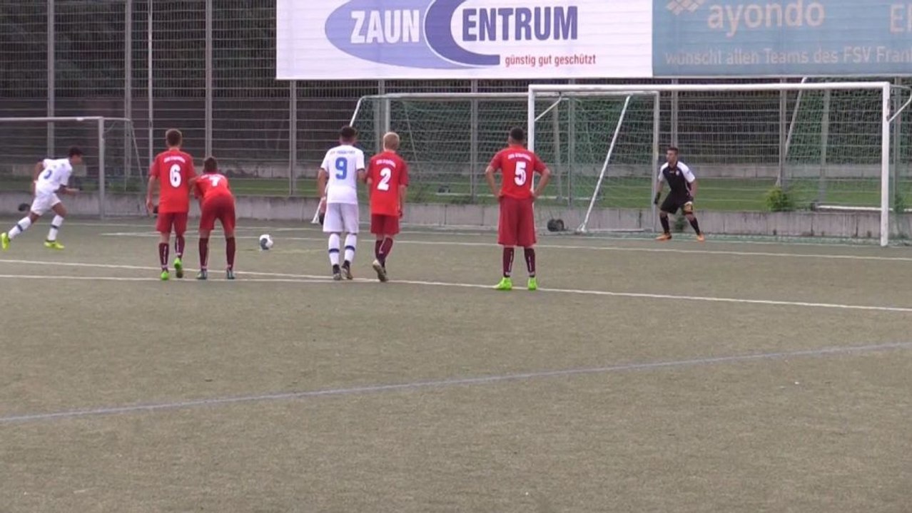 Erster Sieg für die U 16 des FSV Frankfurt
