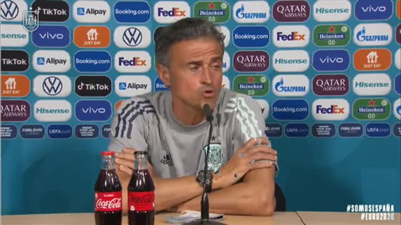 Luis Enrique sobre Suiza: "Va ser muy complicado"