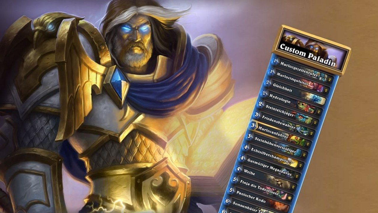 Hearthstone: Das 'Midrange-Paladin'-Deck
