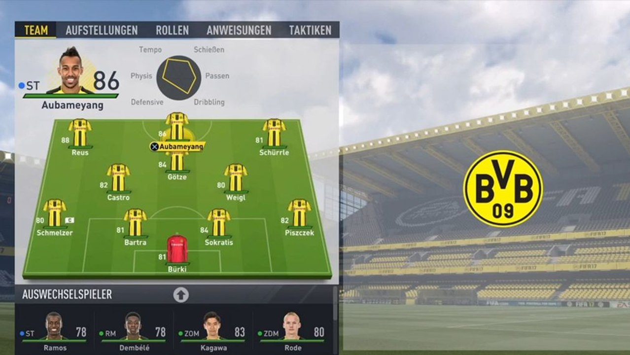 Die beste Aufstellung für Dortmund