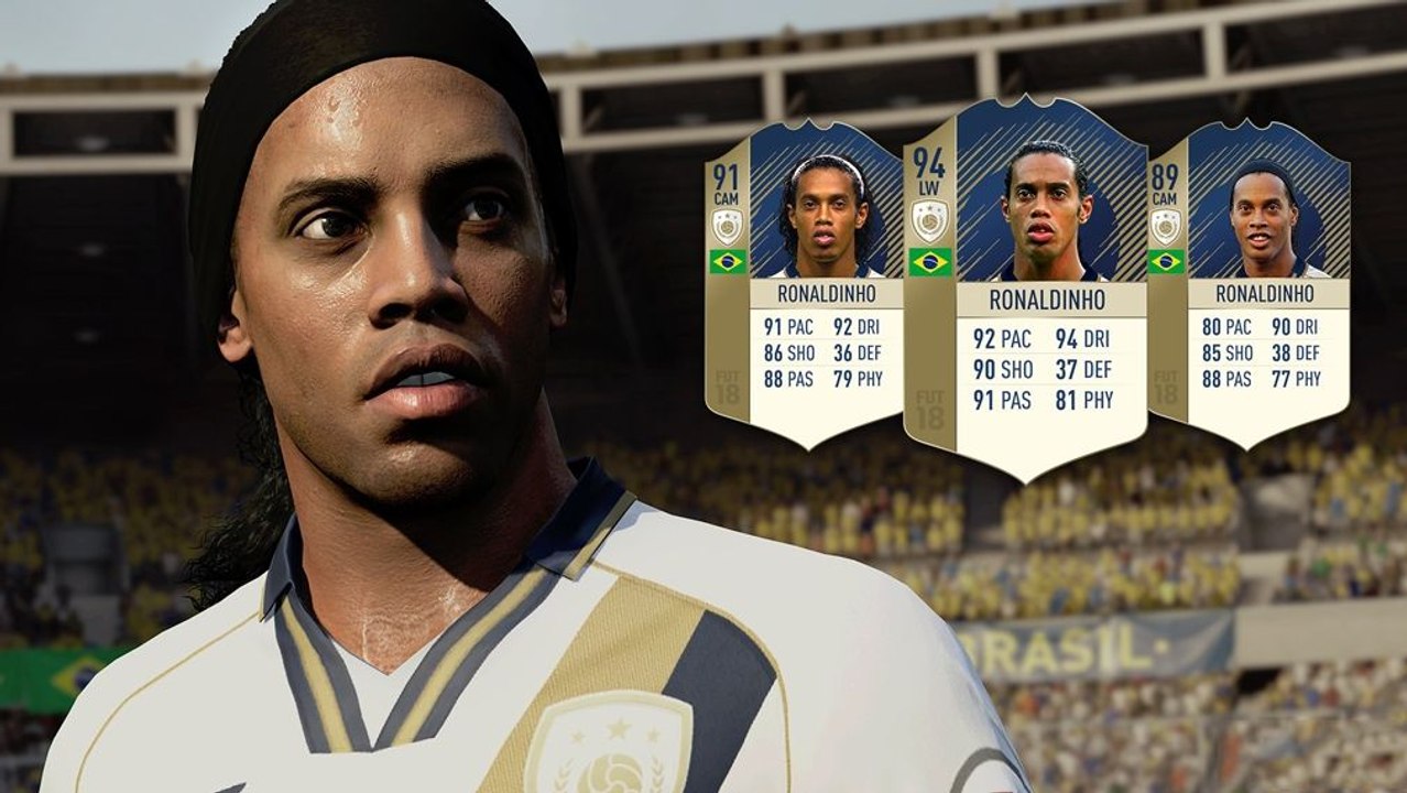 FIFA 18: Ronaldinho betritt den Rasen