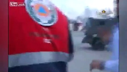 İsrail zırhlısı Filistinli genci ezdi