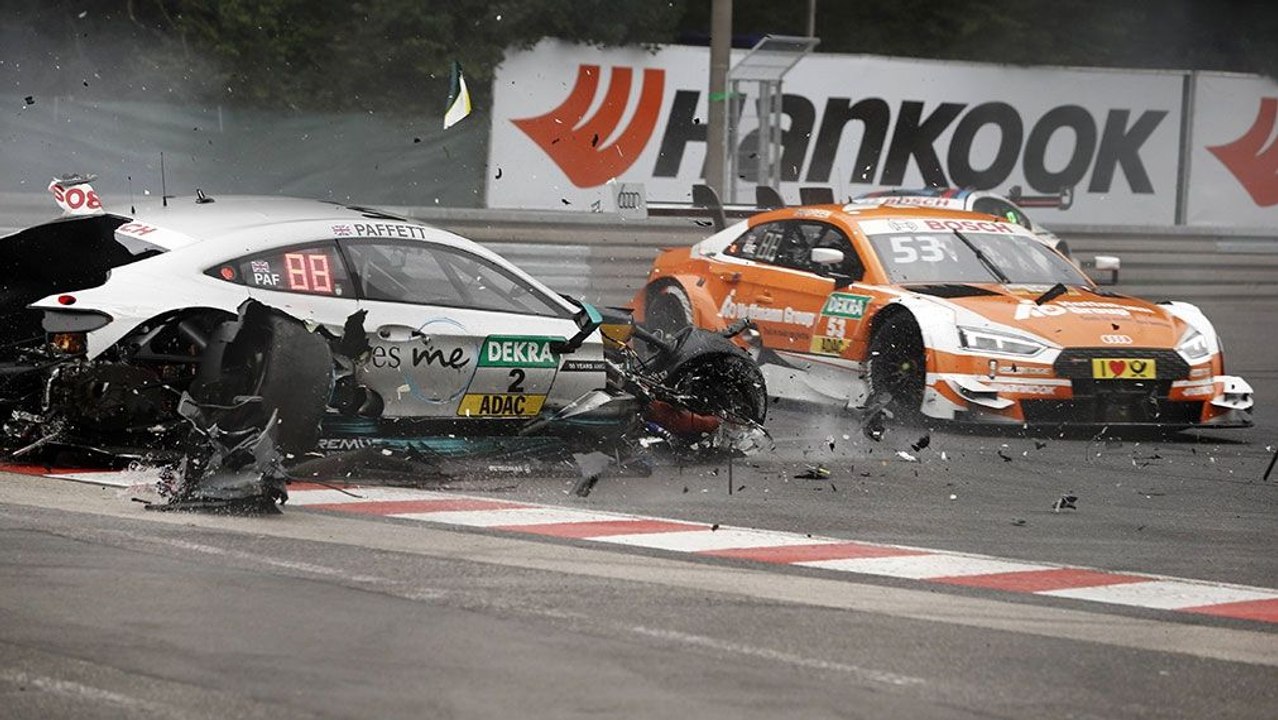 Schwerer Crash überschattet Sieg von BMW-Pilot Martin