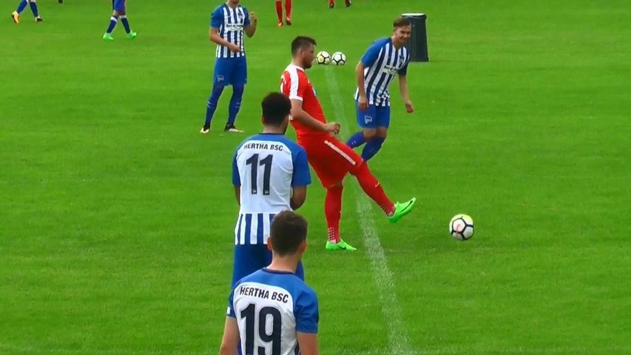 Hertha eiskalt - Lichtenberg bemüht