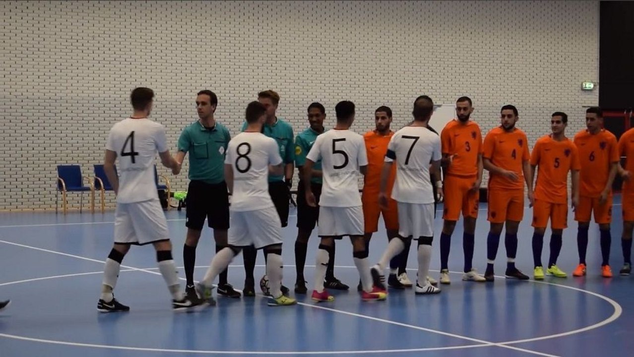 Deutscher Futsal-Meister gegen die Niederlande