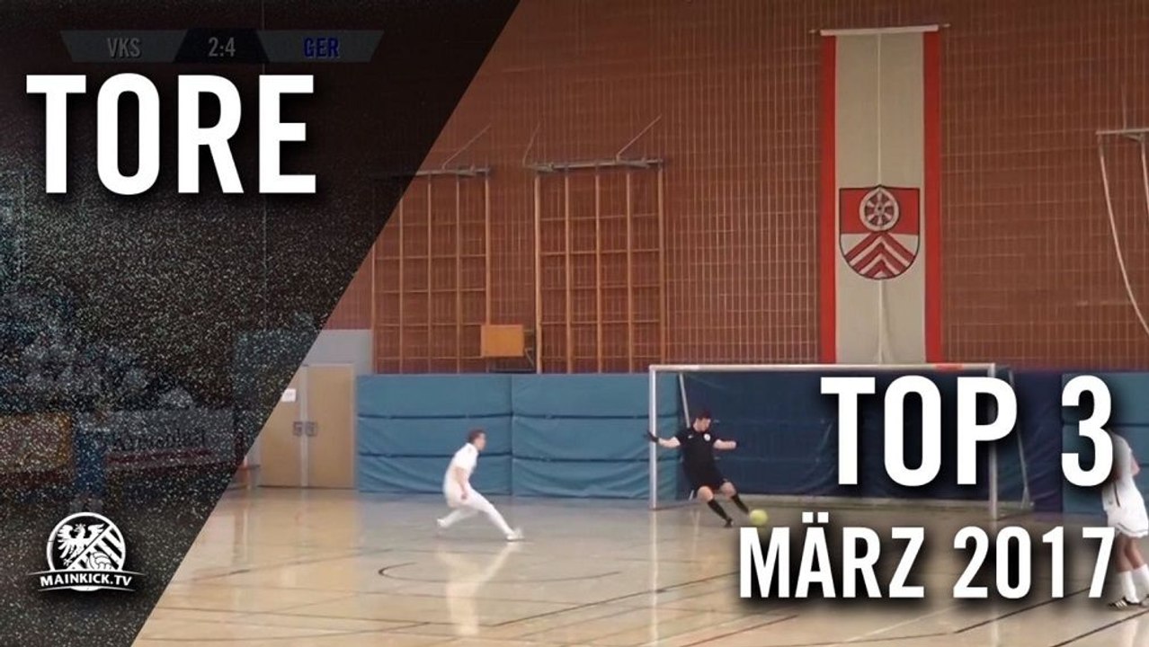 Die Top 3 Tore aus Frankfurt - März 2017