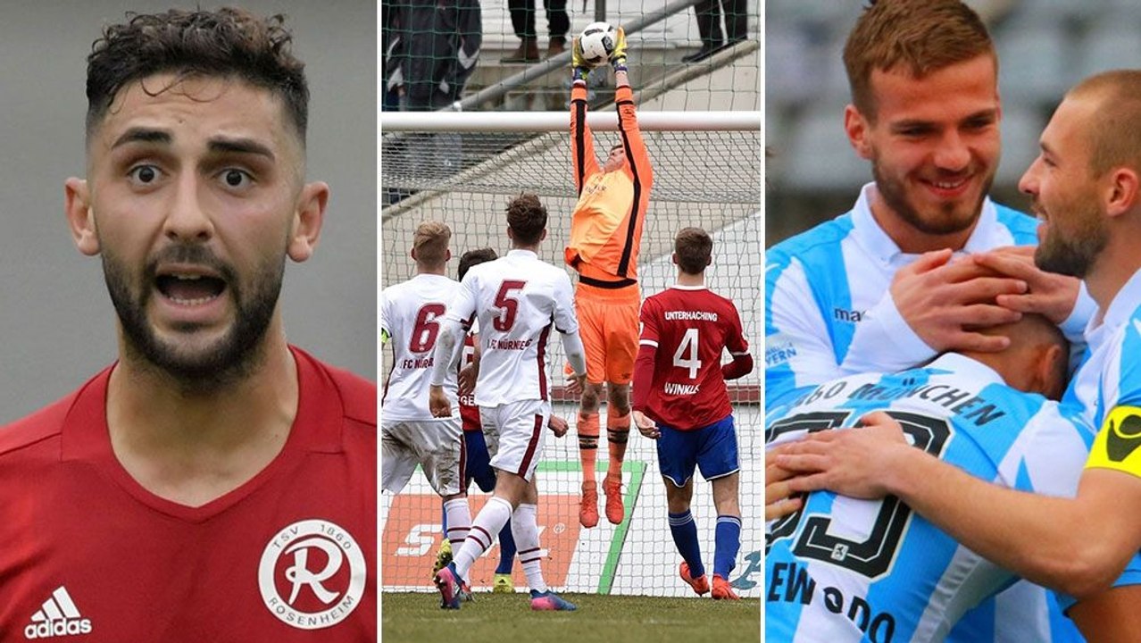 Nachspielzeit-Wahnsinn in Burghausen - Haching bleibt ungeschlagen